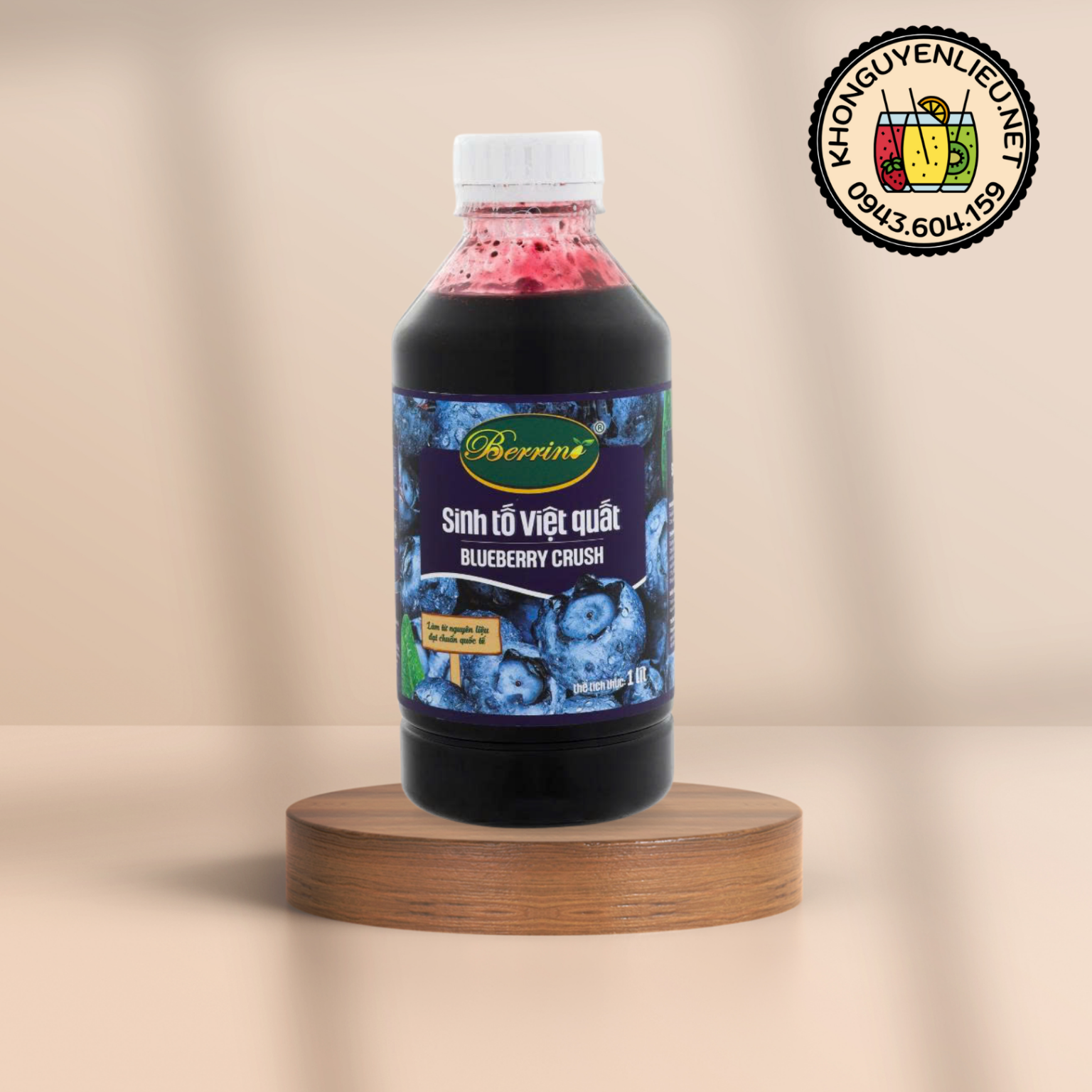 Mứt Berrino Việt Quất 1L