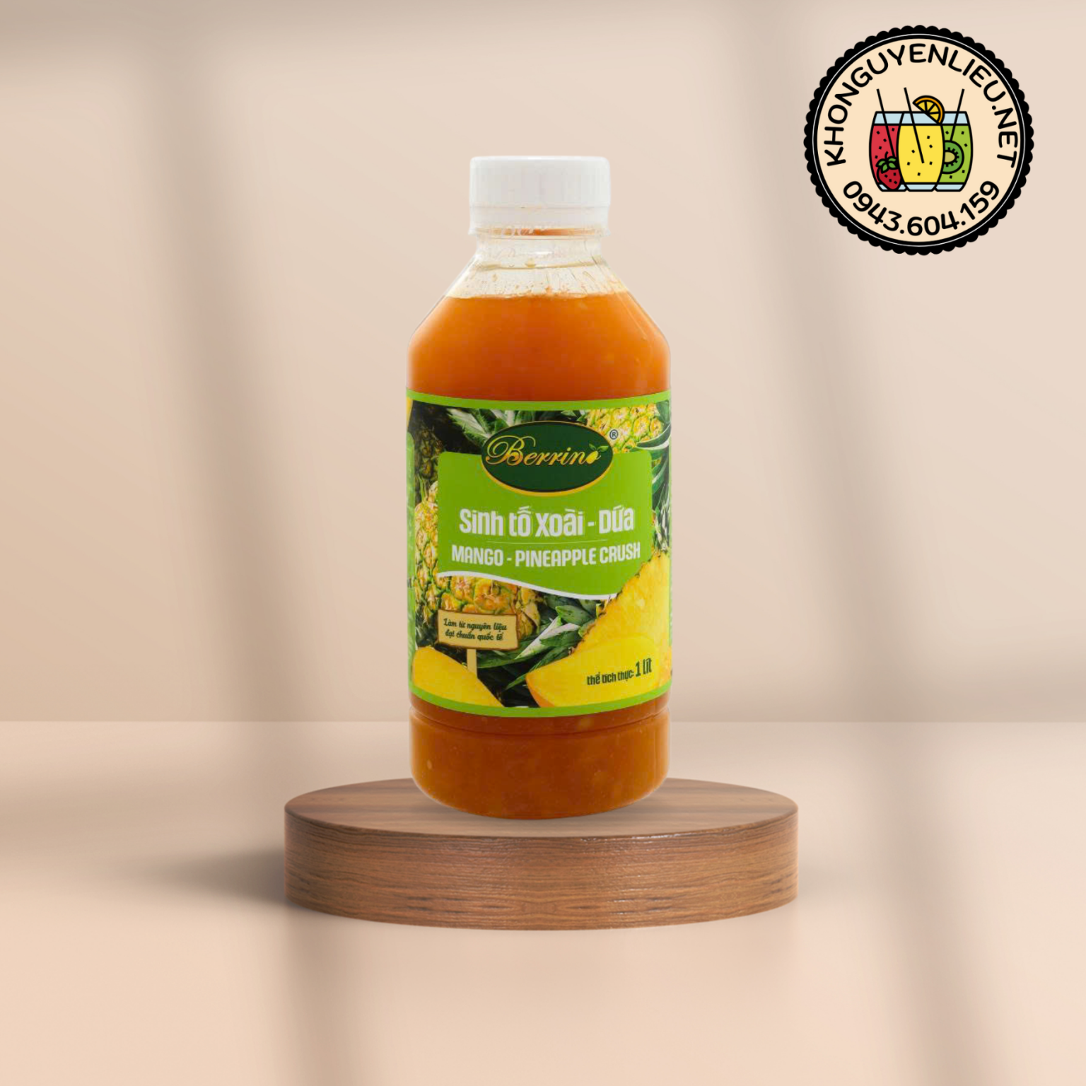 Mứt Berrino Xoài Dứa 1L