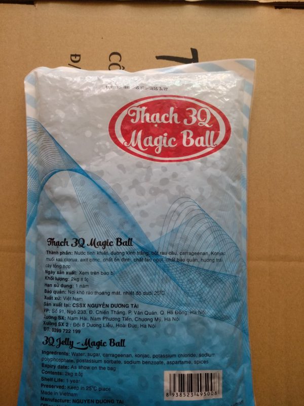 Trân Châu Trắng 3Q Magic Ball 2kg