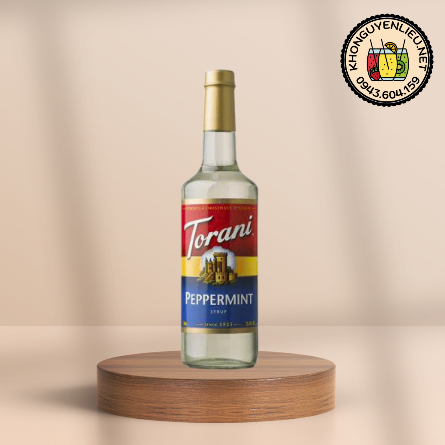 Siro Bạc Hà Trắng Torani 750ml