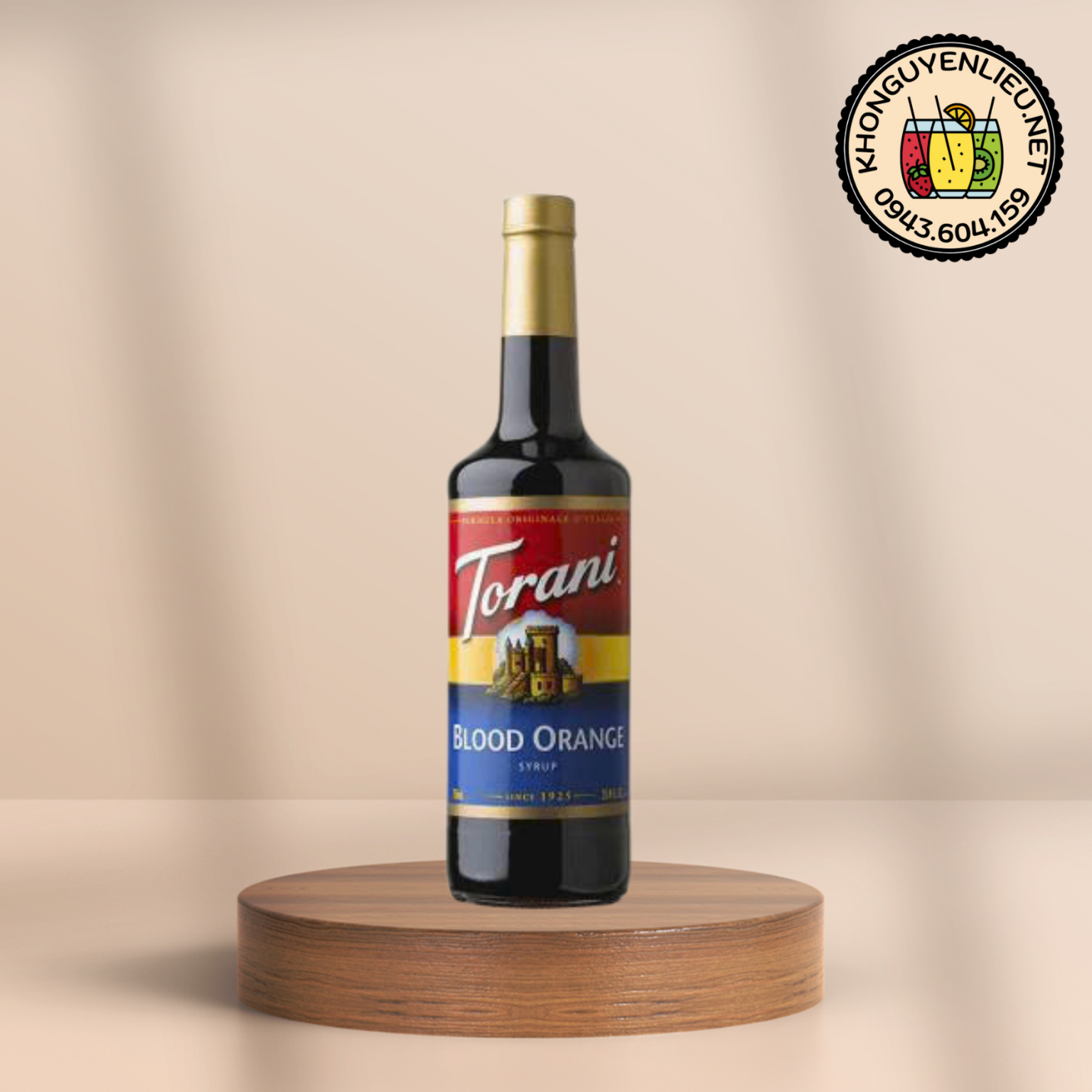 Siro Cam Đỏ Torani 750ml