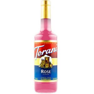 Sirô Hoa hồng Torani Rose – chai 750ml