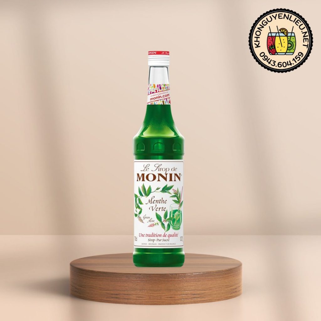 Siro Monin Bạc Hà Xanh 700ml