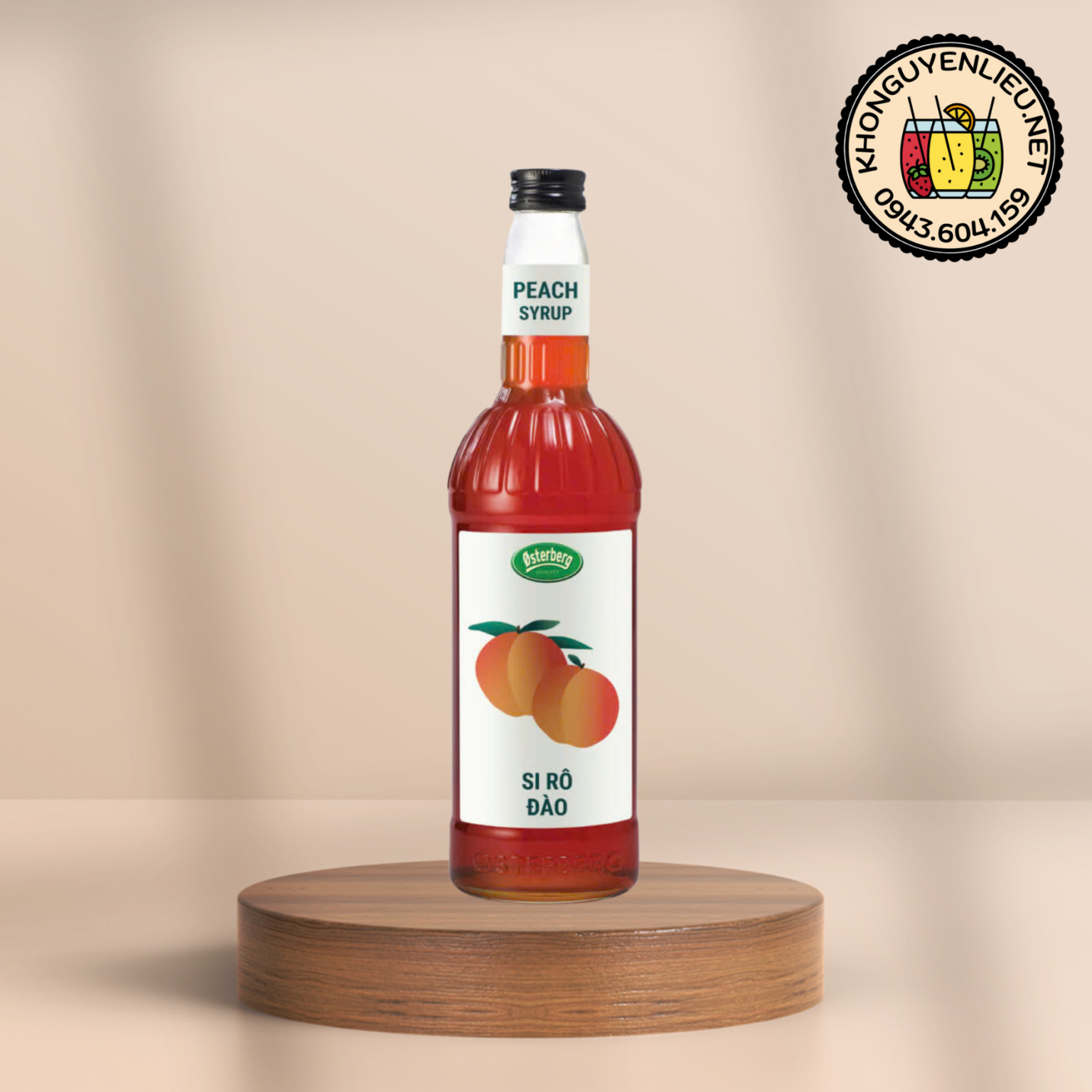 Siro Đào OSTERBERG 750ml