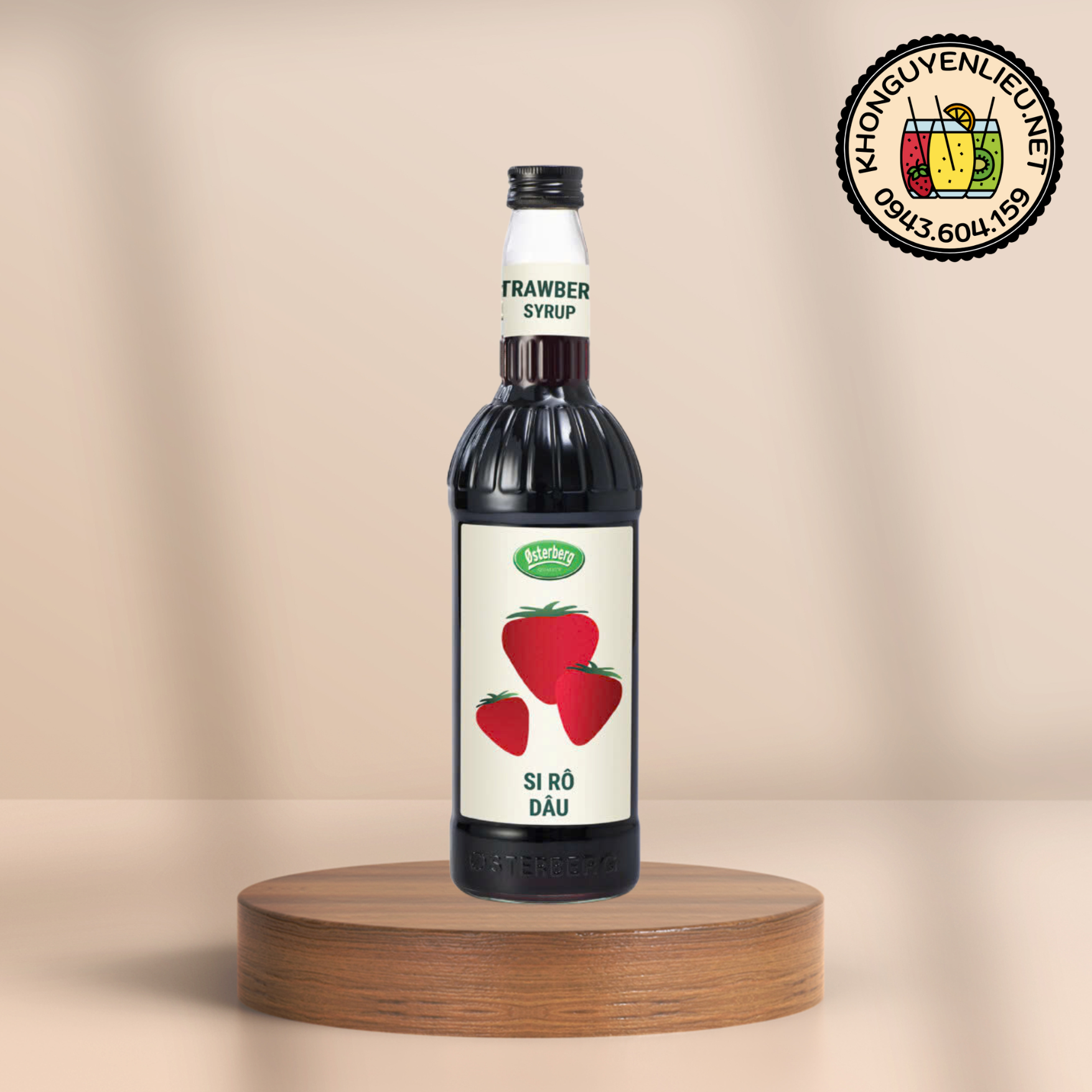 Siro Dâu OSTERBERG 750ml Siro Dâu OSTERBERG 750ml