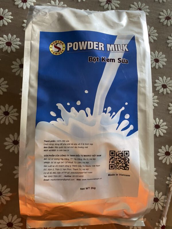 Bột sữa Suncha túi 2 kg
