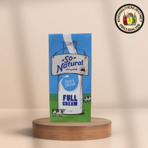 Sữa tươi nguyên kem So Natural Hộp 1L