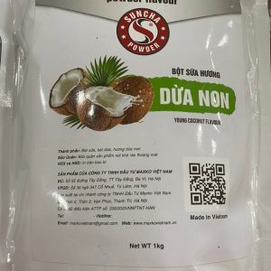 Bột sữa hương Dừa non Suncha túi 1 kg