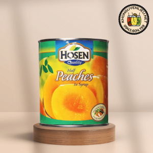 Đào ngâm Hosen lon 825g