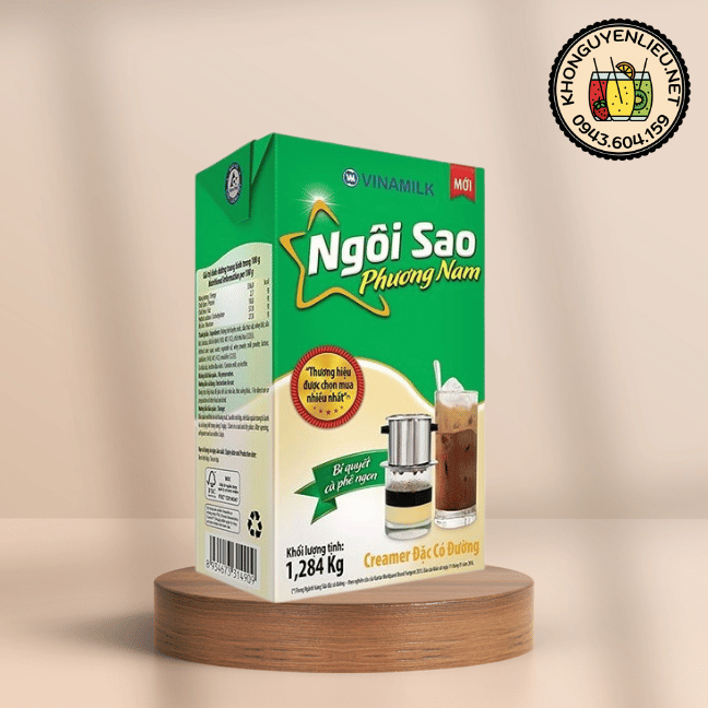 Sữa đặc Ngôi Sao Phương Nam xanh lá 1284g Sữa đặc Ngôi Sao Phương Nam xanh lá 1284g