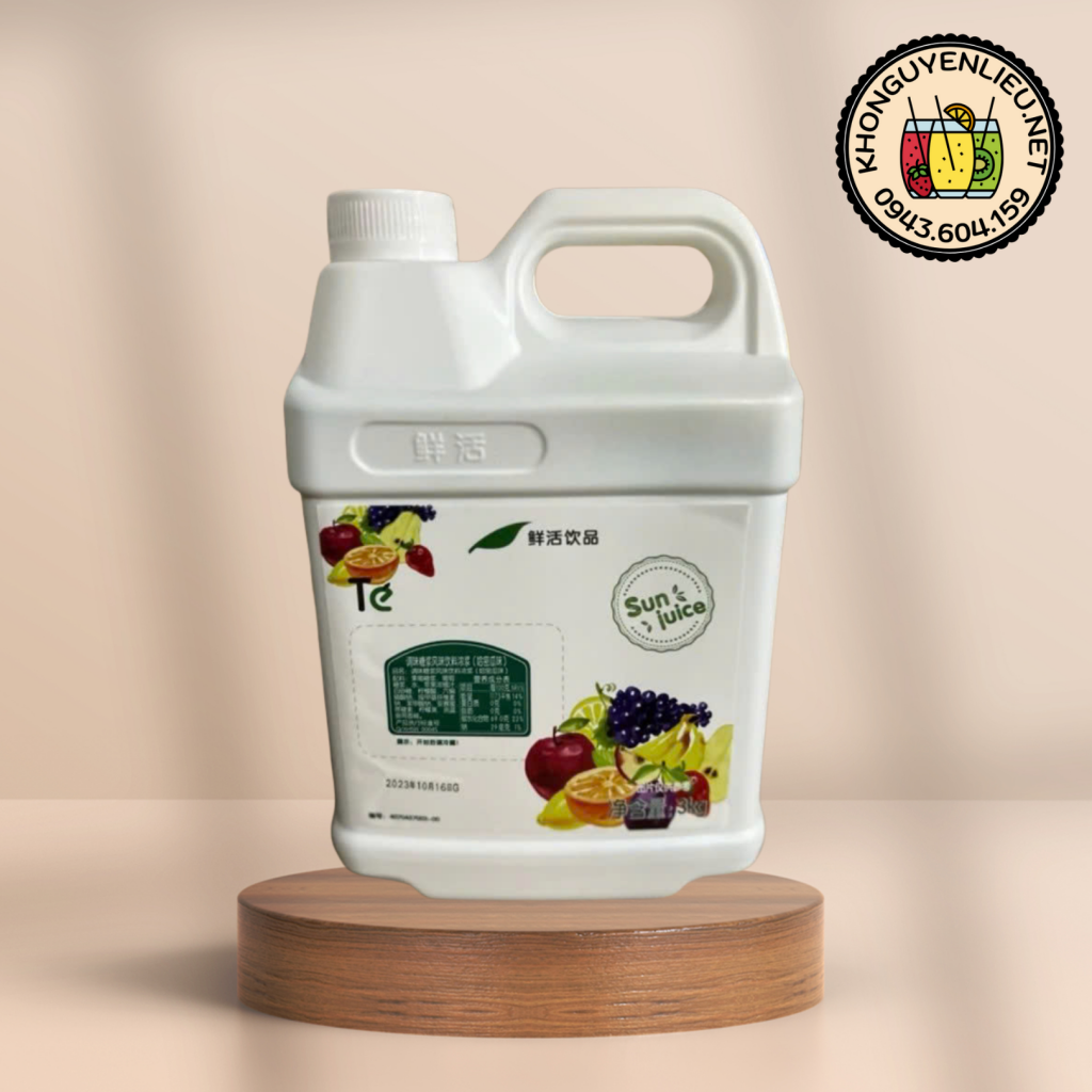 Siro Dưa lưới TE can 3kg
