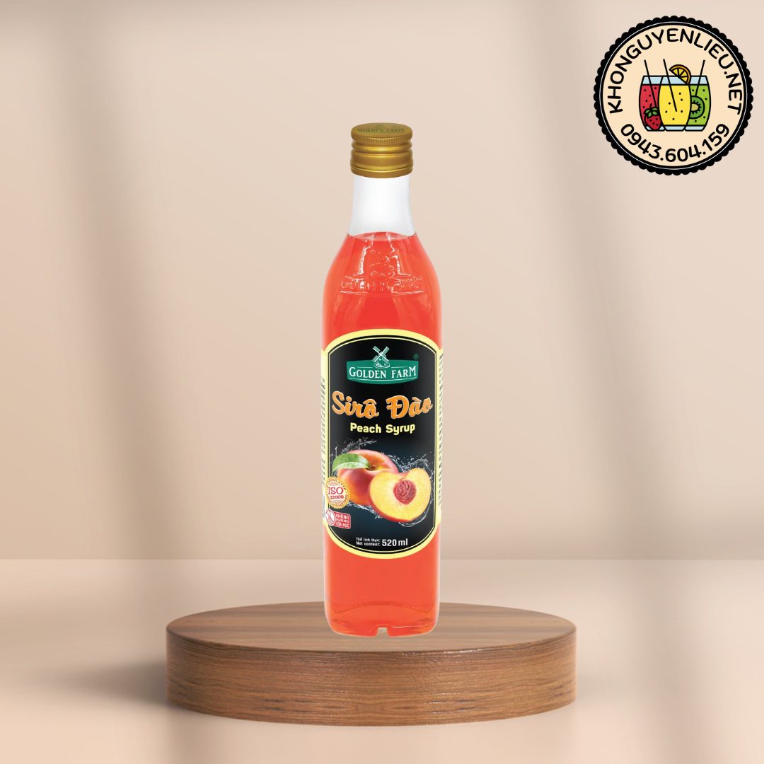 Siro Đào Golden Farm 520ml Siro Đào Golden Farm 520ml