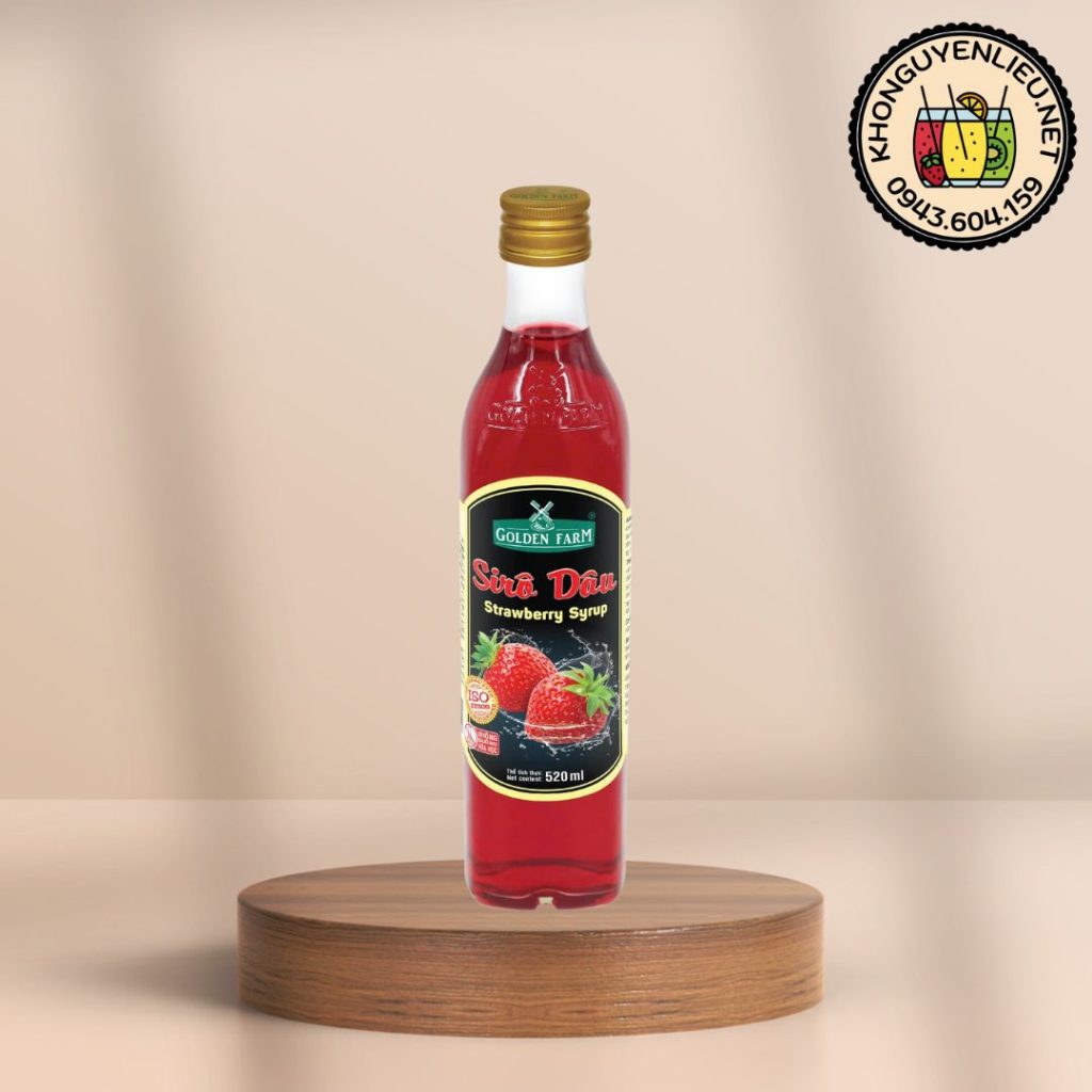 Siro Dâu Golden Farm 520ml