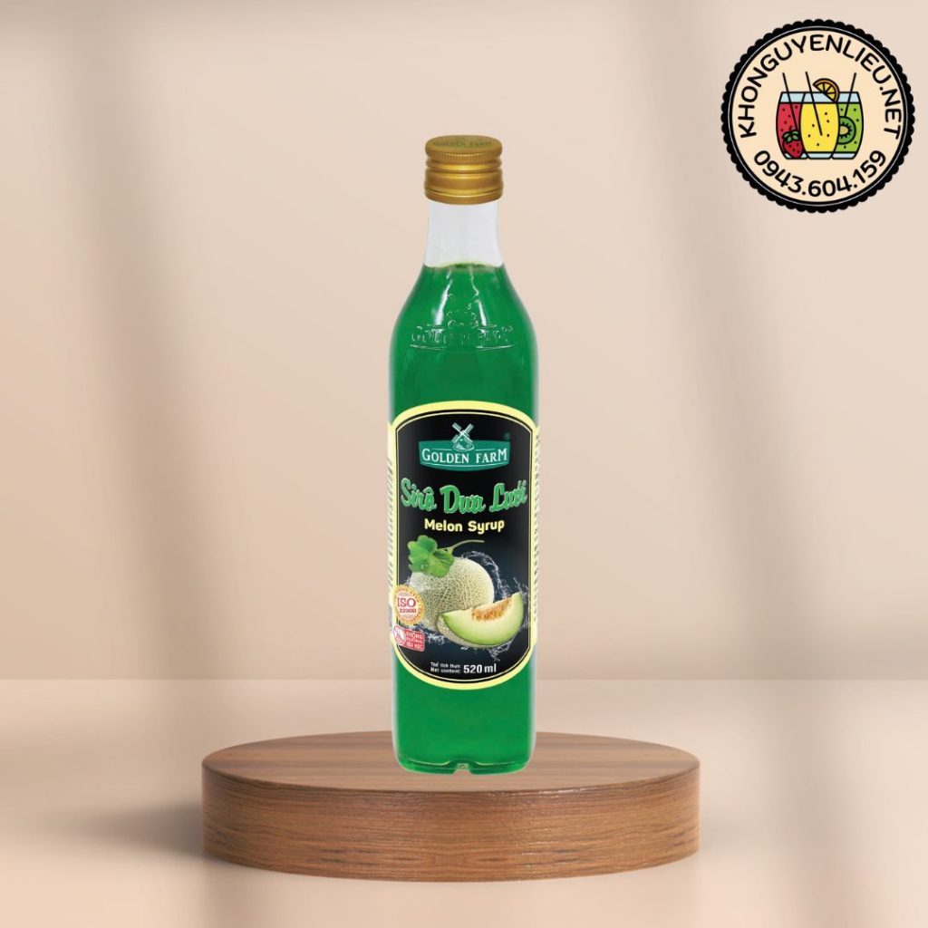 Siro Dưa lưới Golden Farm 520ml