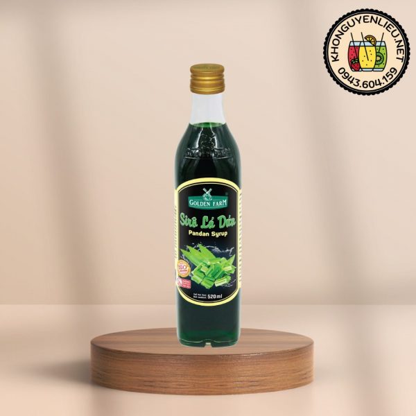 Siro Lá Dứa Golden Farm 520ml