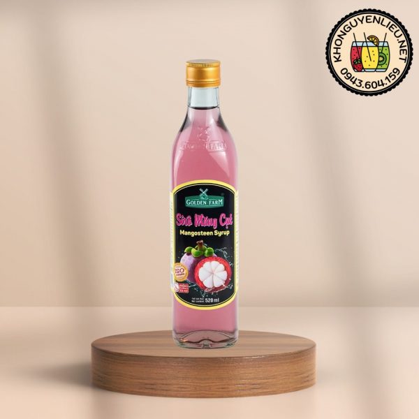 Siro Măng Cụt Golden Farm 520ml
