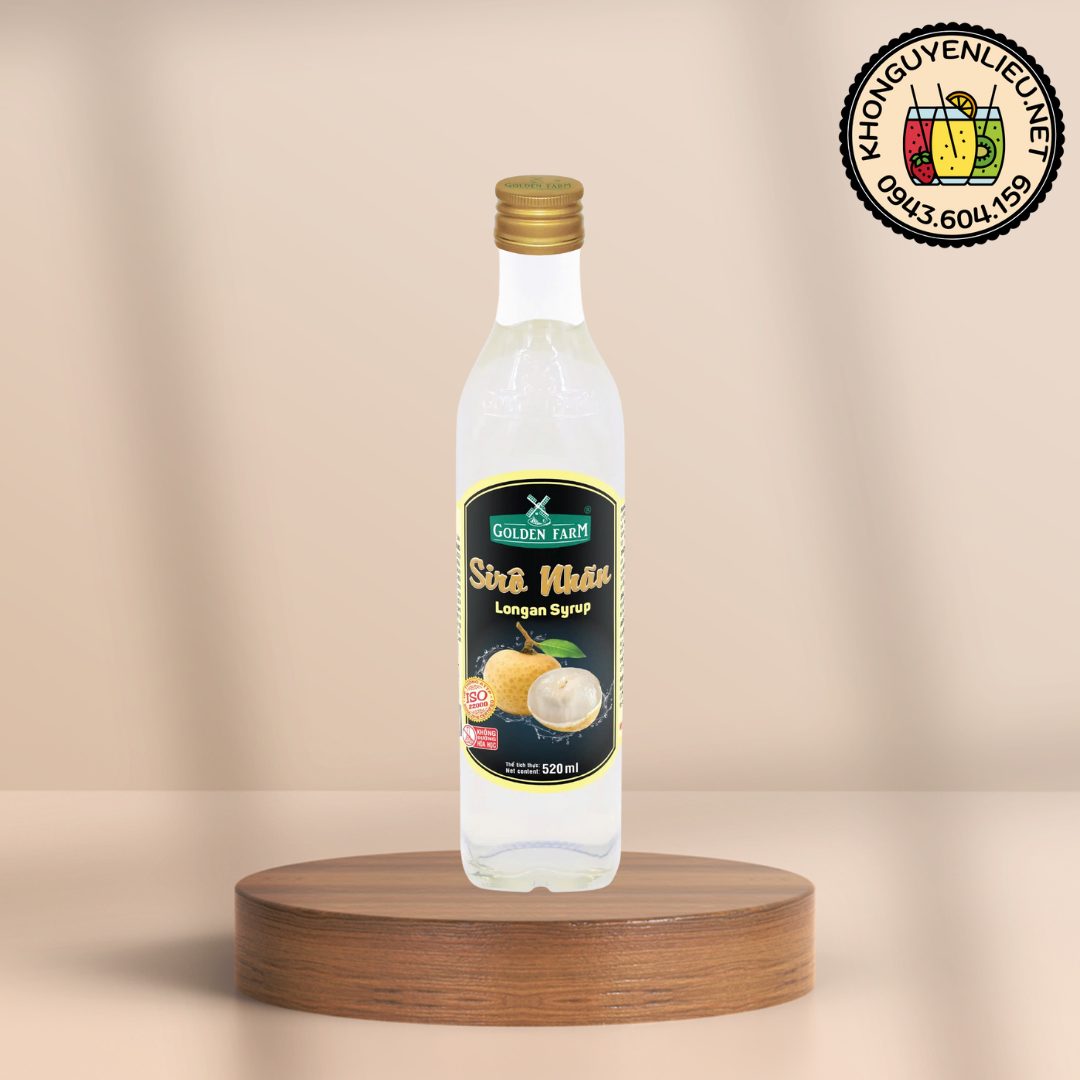 Siro Nhãn Golden Farm 520ml Siro Nhãn Golden Farm 520ml