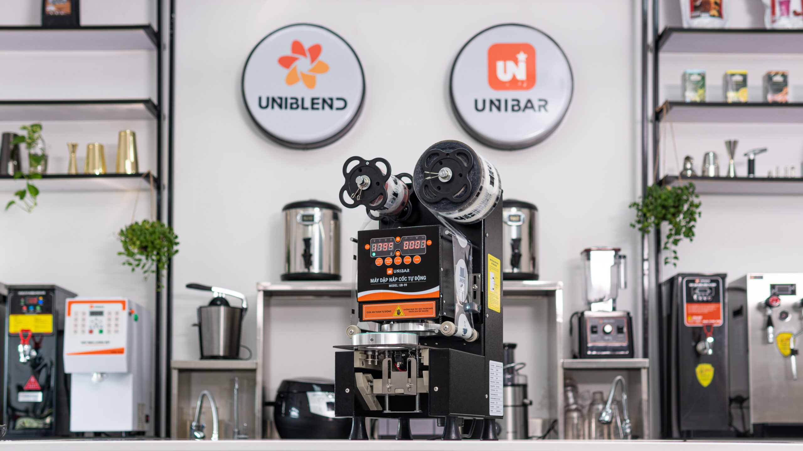 Máy dập nắp cốc tự động Unibar UB-99