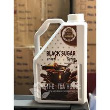 Siro Đường Đen Hàn Quốc Black Sugar Can 2.5kg