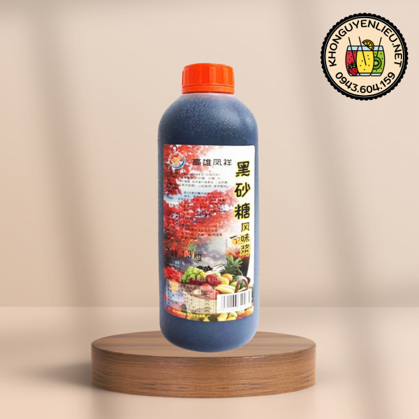 Siro Đường Đen Fengxiang Nắp Đỏ 1.3kg