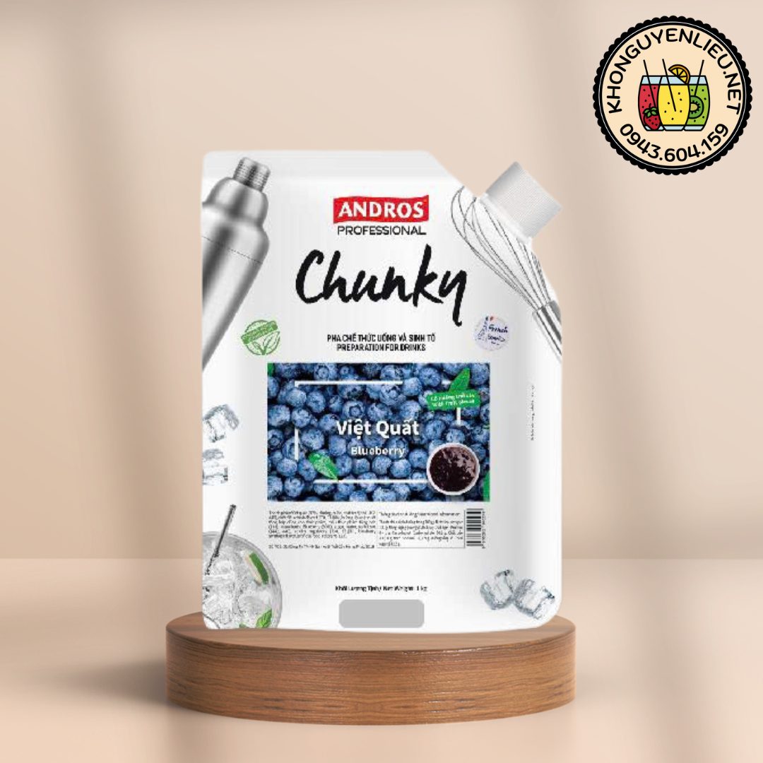 Mứt Chunky Việt quất 1kg Mứt Chunky Việt quất 1kg