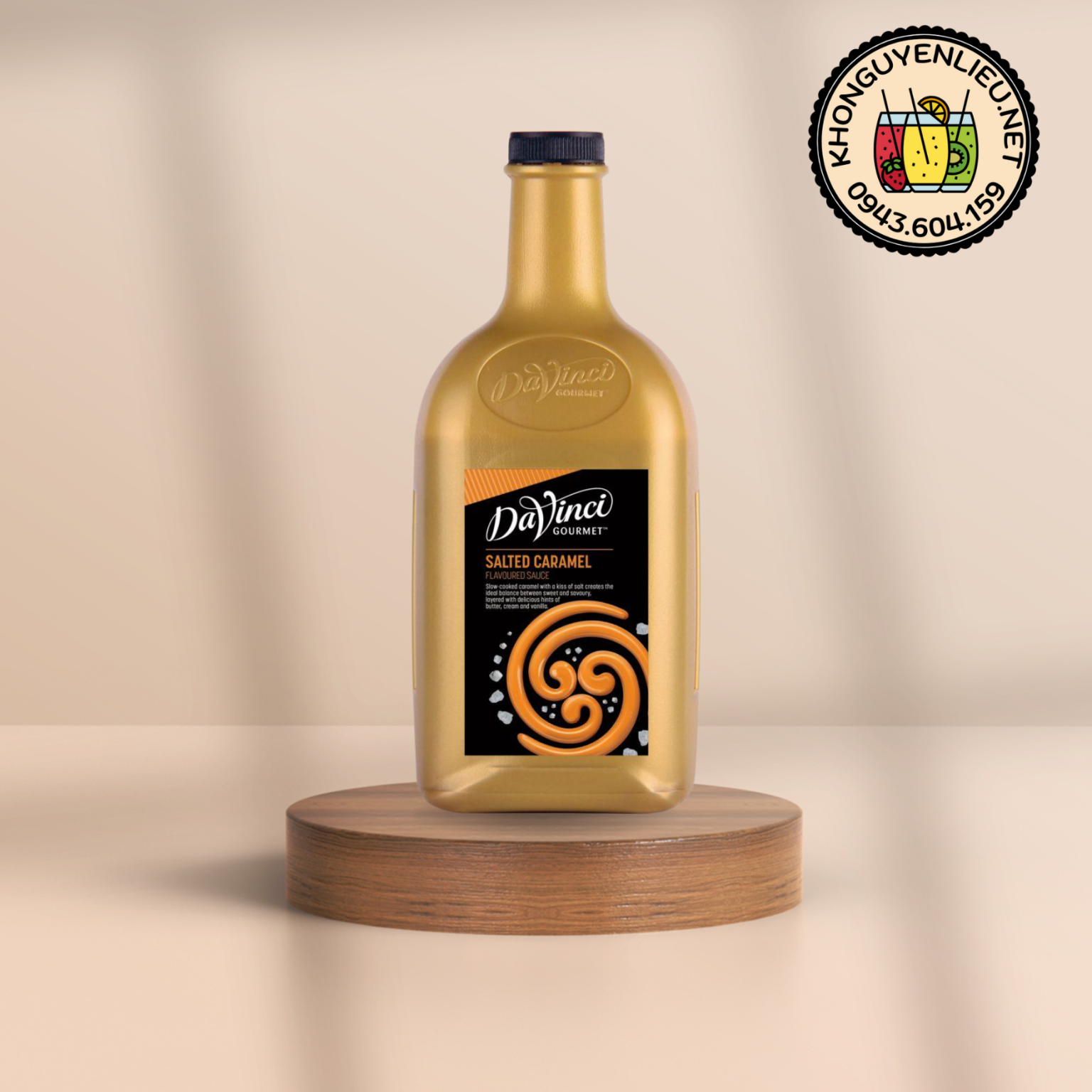 Sốt Caramel Muối Davinci 2L