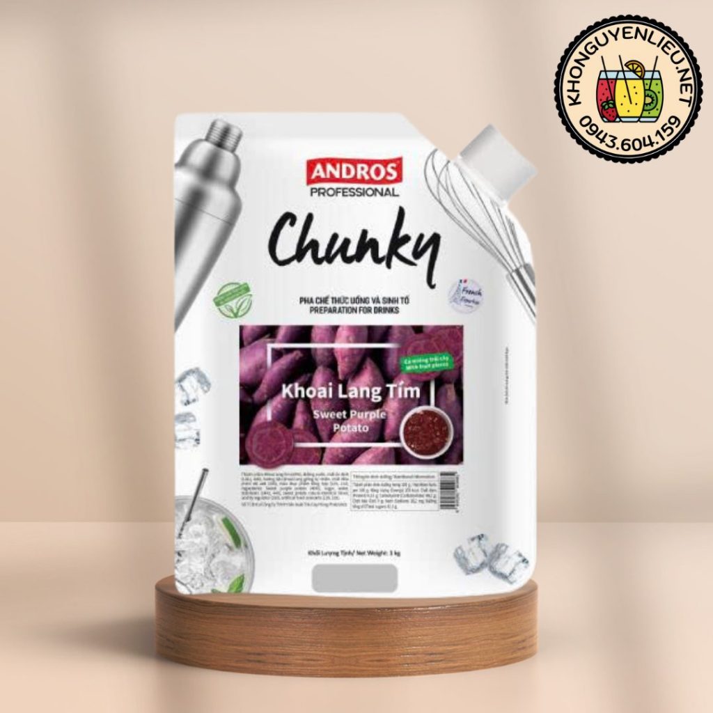Mứt Chunky Khoai lang tím 1kg