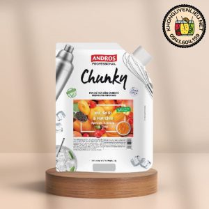 Mứt Chunky Mơ Sơ ri & Hạt chia túi 1kg