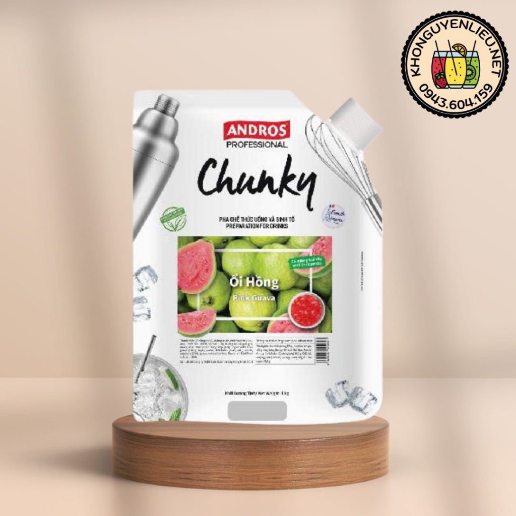 Mứt Chunky Ổi hồng 1kg