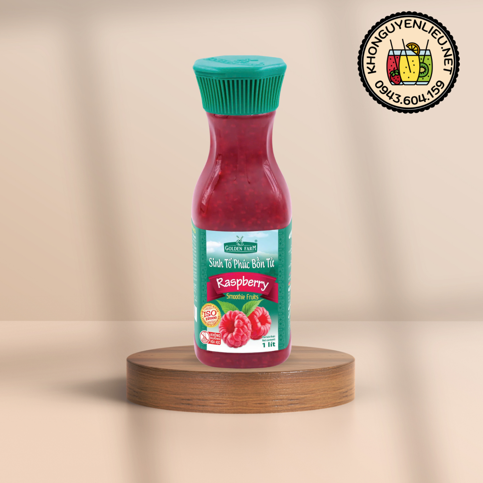 Mứt GOLDEN FARM Phúc Bồn Tử 1L