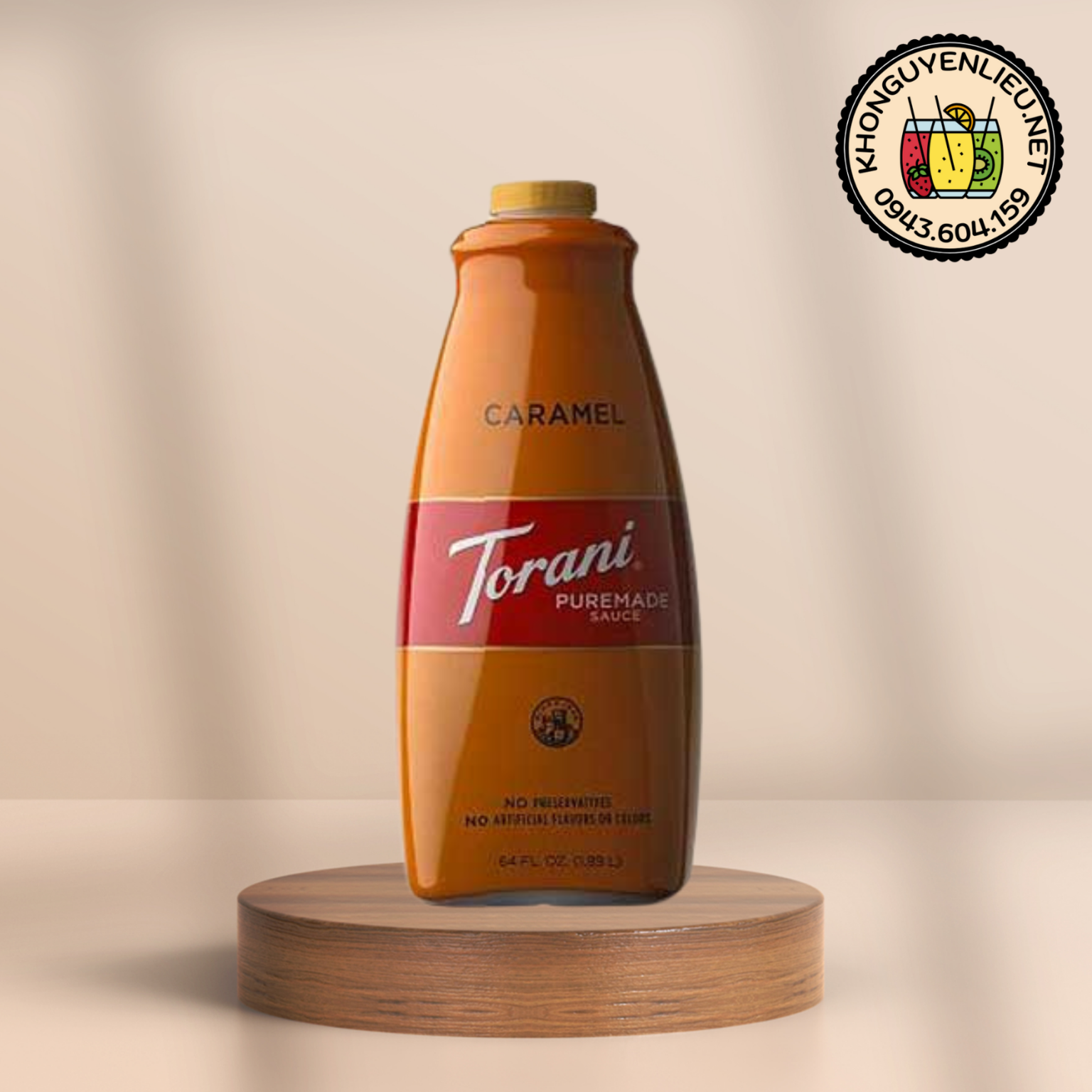 Sốt Caramel Torani 1.89L