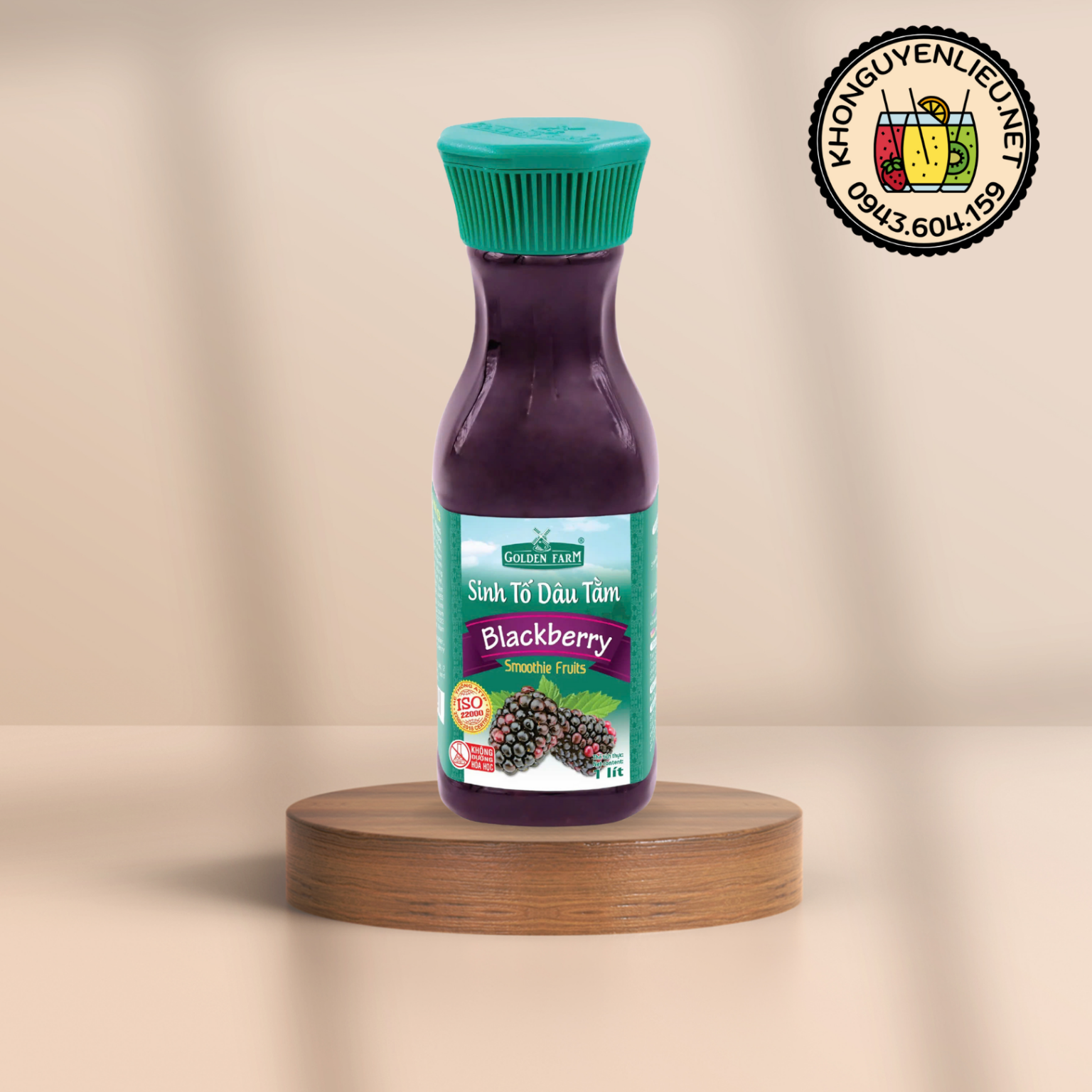 Mứt GOLDEN FARM Dâu Tằm 1L