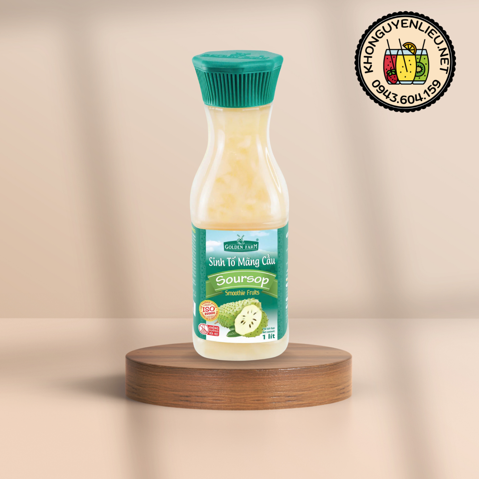 Mứt Golden Farm Mãng cầu 1L