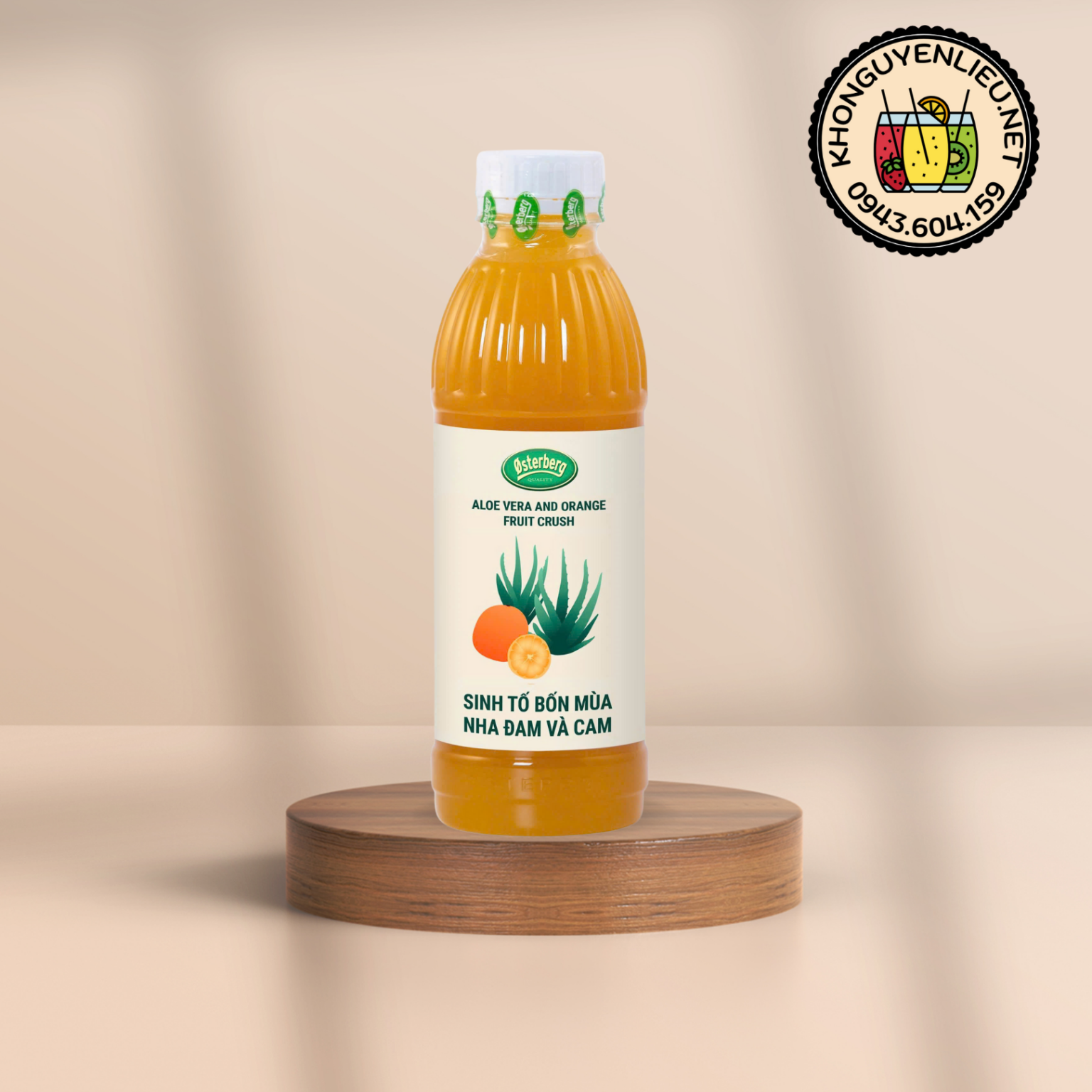 Mứt Osterberg Nha Đam - Cam 1L