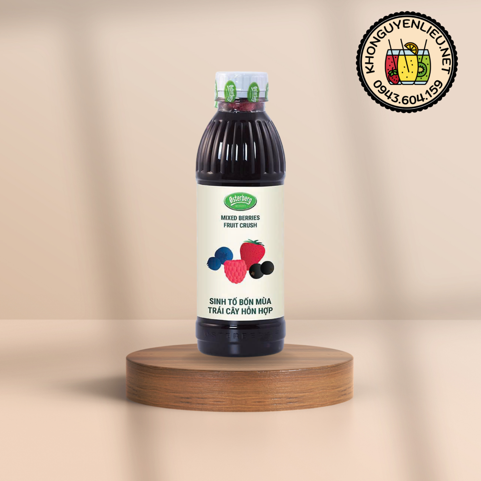 Mứt Osterberg Trái Cây Nhiệt Đới 1L