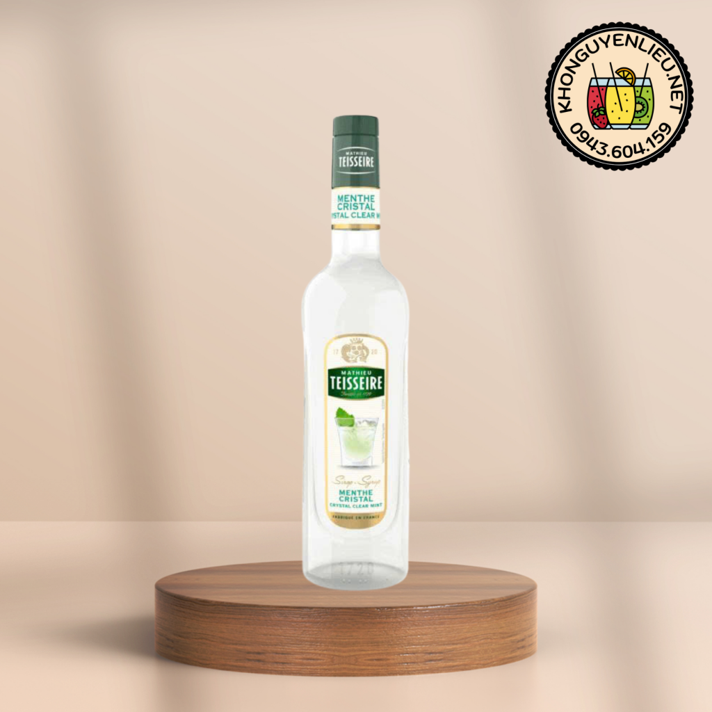Siro Bạc Hà Trắng Teisseire 700ml