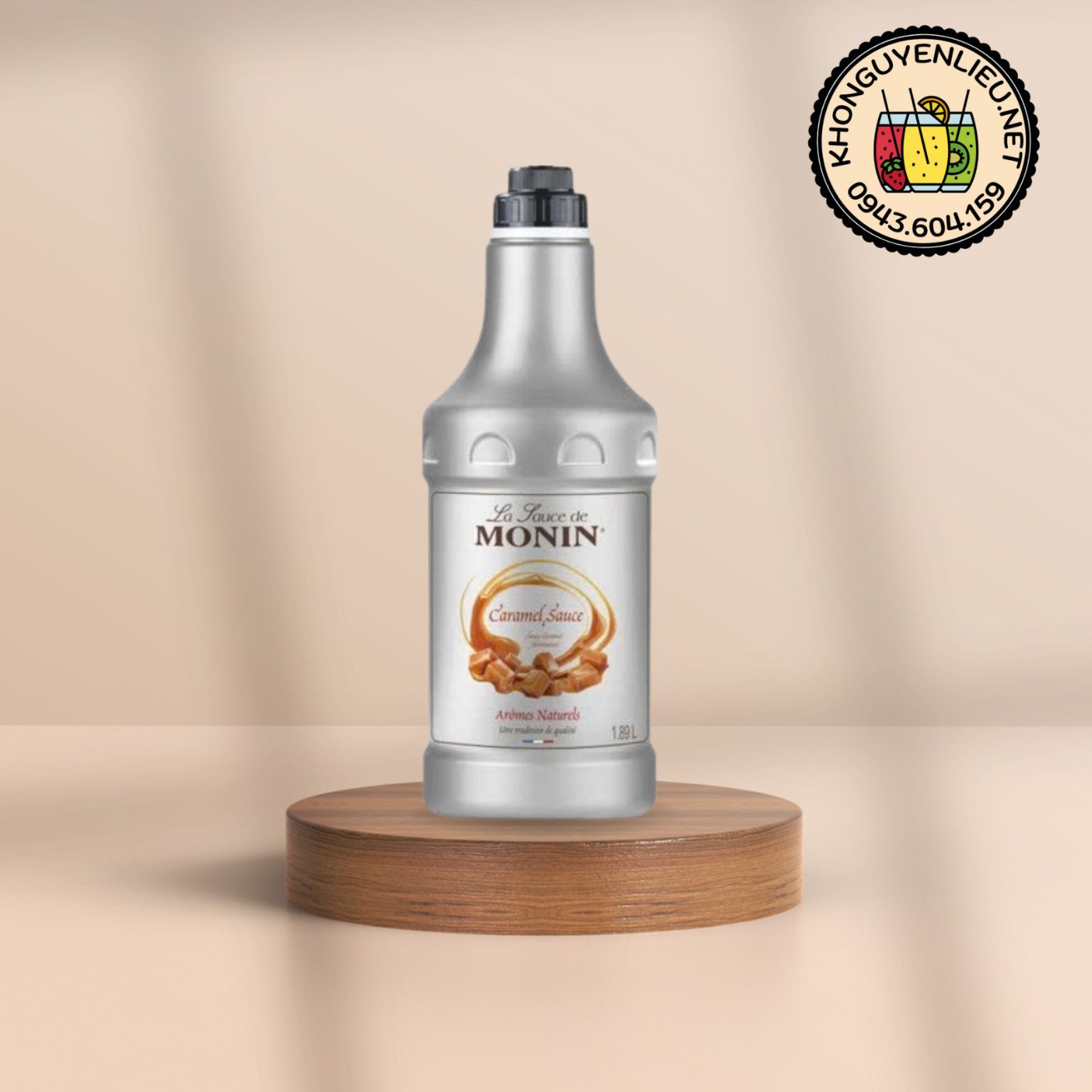 Sốt Caramel Monin 1.89L
