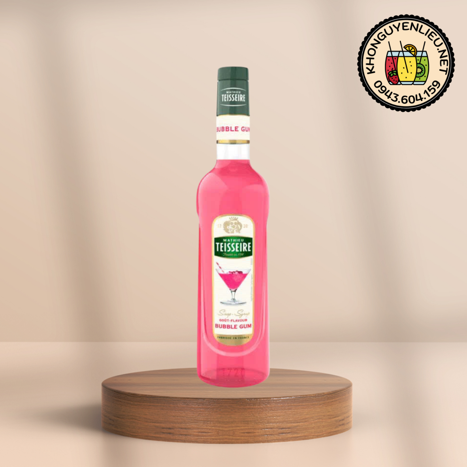 Siro Kẹo Cao Su Teisseire 700ml