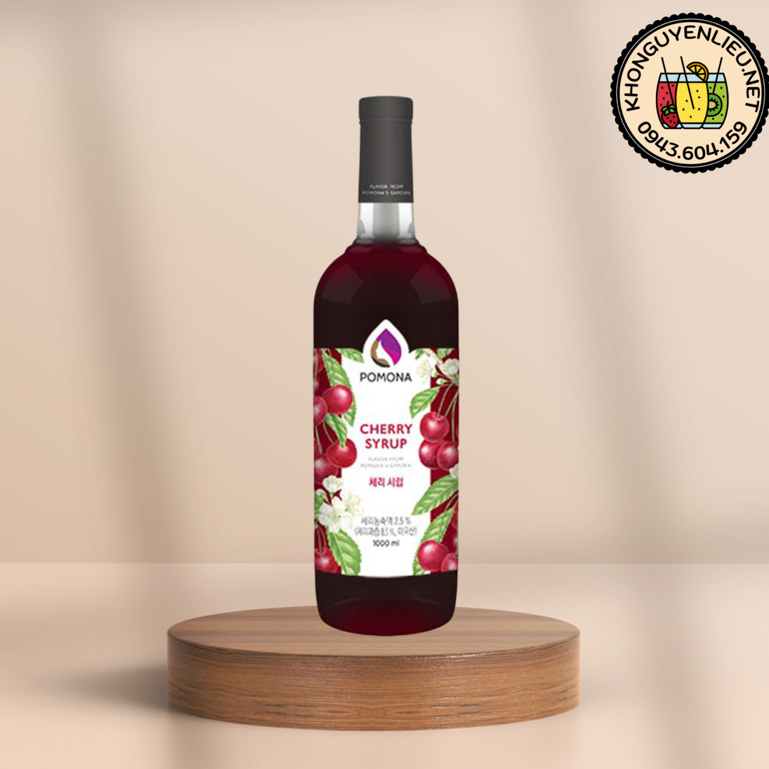 Siro Anh Đào Pomona 1L