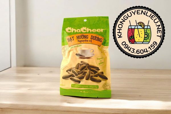 Hướng dương Chacheer nguyên vị bịch 20 gói x 45g
