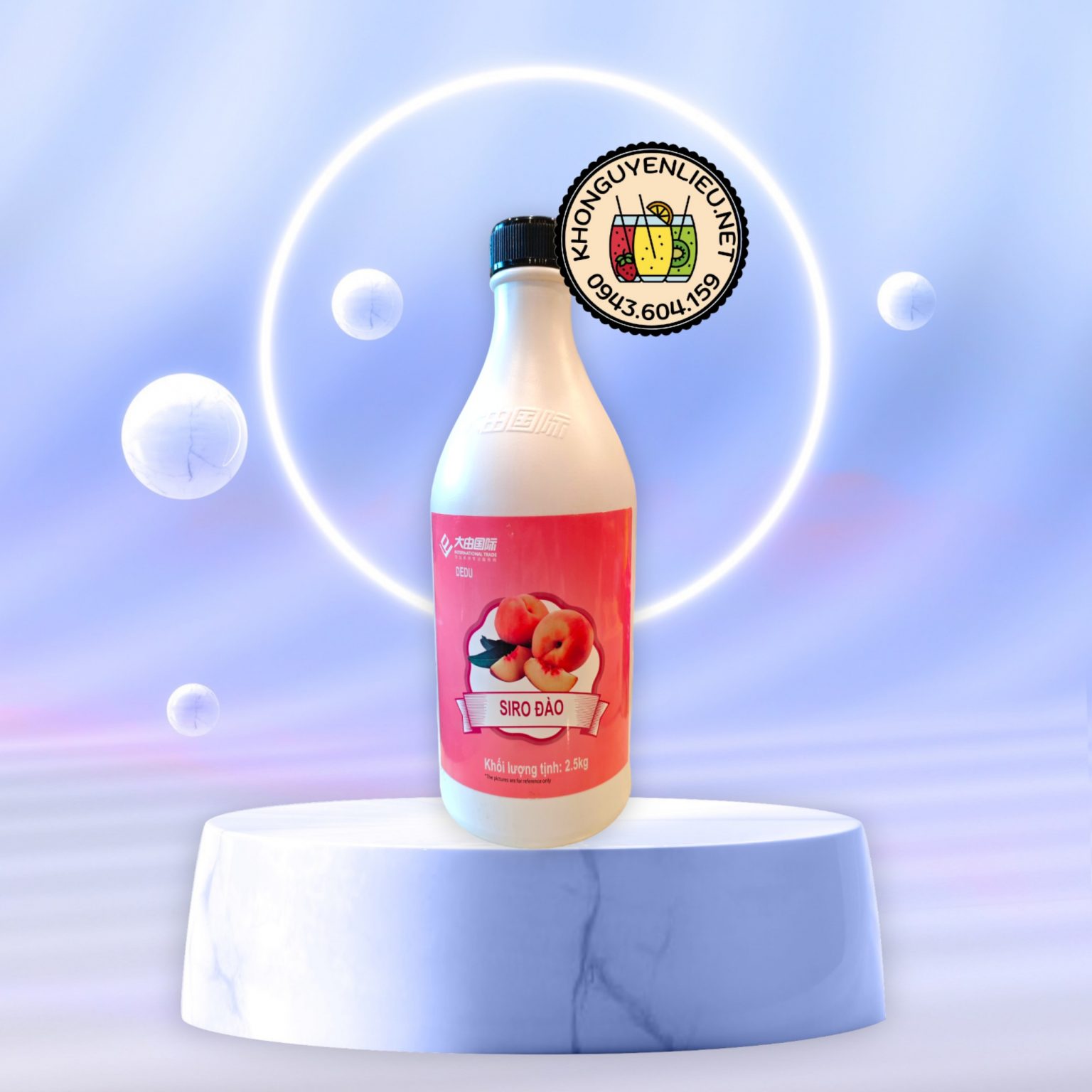 Siro Dedu Đào 2,5Kg