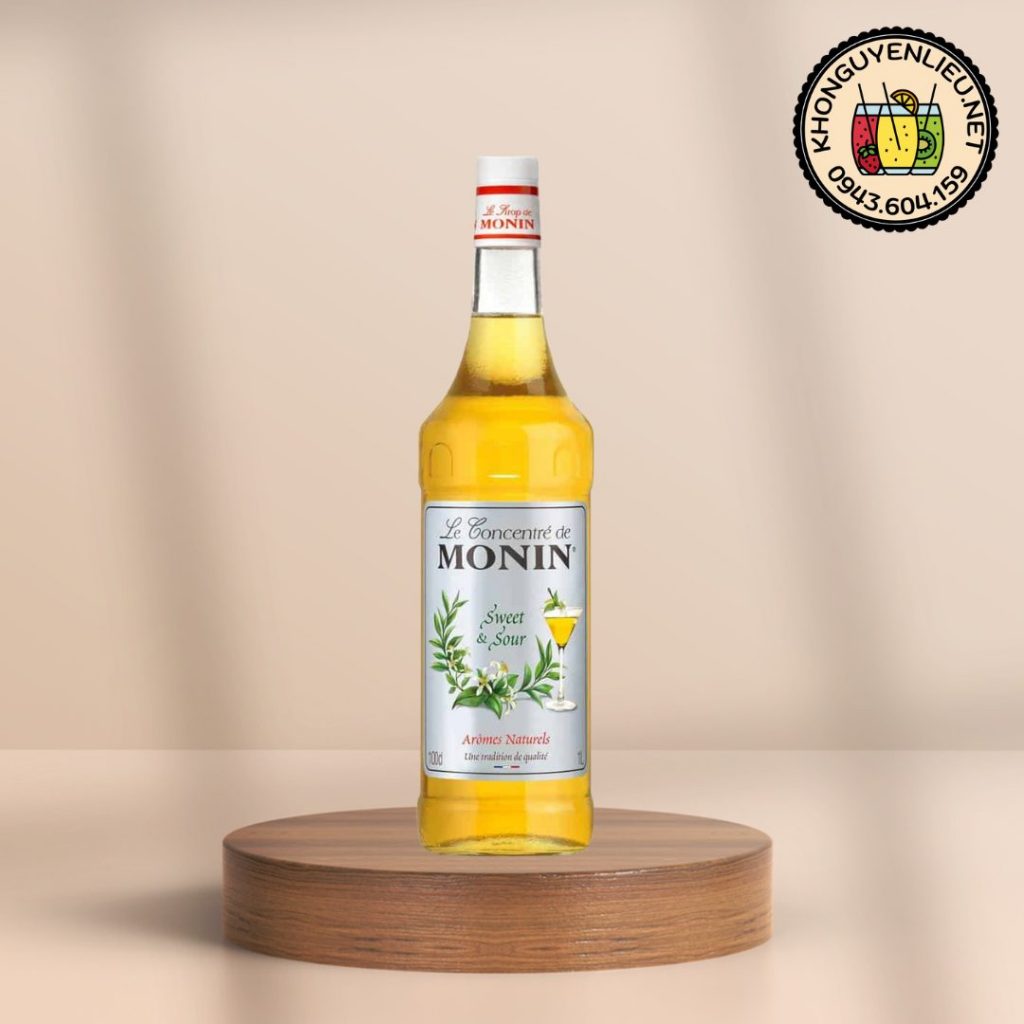 Siro Monin Sweet and Sour 1L ( Monin chanh muối)