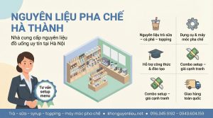 Nguyên Liệu Pha Chế Hà Thành