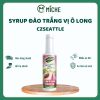 Siro Đào Trắng Vị Ô Long Czseattle Chai 1.25kg