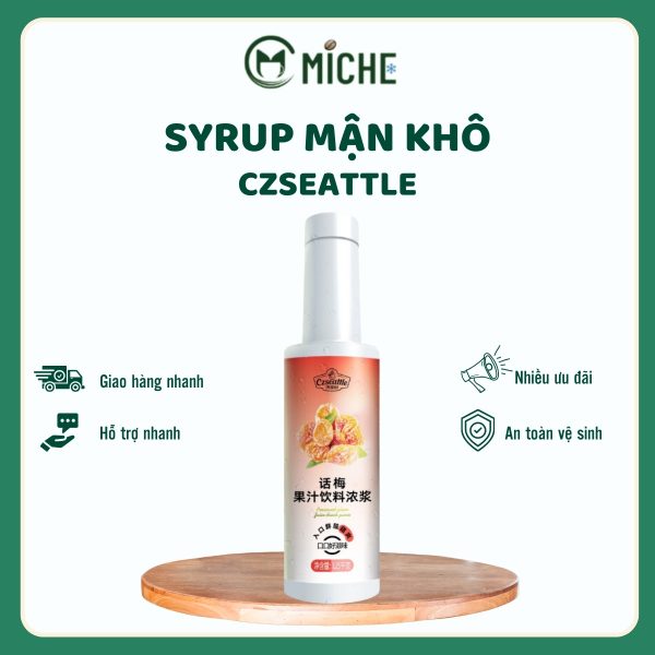 Siro Mận Khô Czseattle Chai 1.25kg