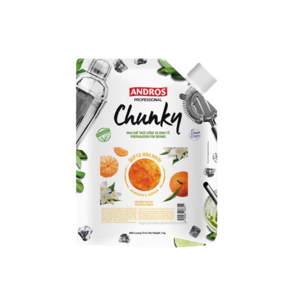 Mứt Chunky Quýt Hoa Nhài túi 1kg