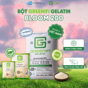 Bột Gelatin Cao Cấp - 200 Bloom