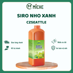 Siro Nho Xanh Czseattle Can 2.5kg