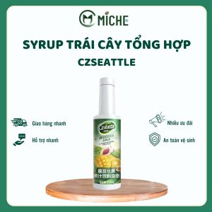 Siro Mận Xanh Vị Matcha Czseattle Chai 1.25kg