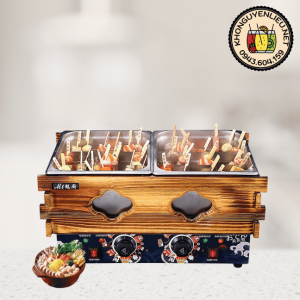 Bếp Nhúng Lẩu Đôi Xiên Que Oden